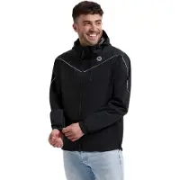 Rogelli Unisexe, Veste de cyclisme, Pendler-Essential Regenanzug (M), Noir, M