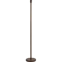 Light & Living Lampadaire - marron - WASHINGTON - métal - luminaire individuel - E27 - 1713452 -