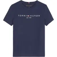 Tommy Hilfiger T-Shirt bleu nuit / rouge clair / blanc