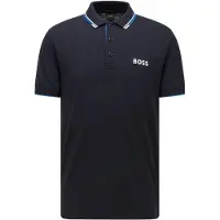 BOSS T-Shirt 'Paddy Pro' bleu / bleu nuit / blanc
