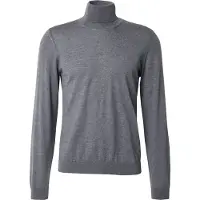 BOSS Pull-over 'Musso' gris chiné