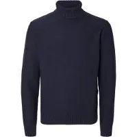 Selected Pull-over 'Axel' bleu nuit