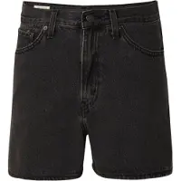 Levi's Jean '80's Mom Shorts' noir denim