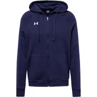 Under Armour Veste de survêtement 'Rival' bleu foncé / blanc