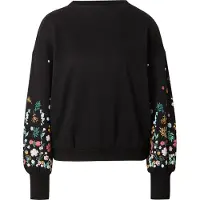 ONLY Sweat-shirt 'ONLBrooke' vert clair / rosé / noir / blanc