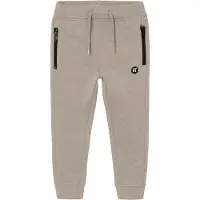 Name it Pantalon 'Vimo' beige foncé / noir