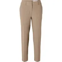 Selected Pantalon à plis 'Rita-Ria' camel