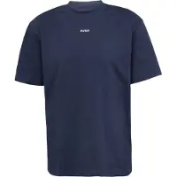 HUGO BOSS T-Shirt 'Dapolino' marine / blanc