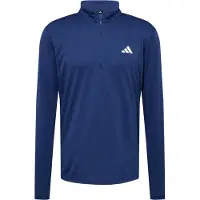 Adidas T-Shirt fonctionnel 'Essentials' bleu foncé / blanc