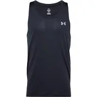 Under Armour T-Shirt fonctionnel 'Streaker' noir / blanc