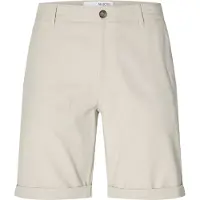 Selected Pantalon chino 'Luton' beige clair