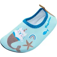 Playshoes Claquettes / Tongs turquoise / azur / marron / blanc