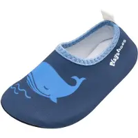 Playshoes Claquettes / Tongs marine / bleu ciel / blanc