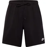 Nike Pantalon 'Club' noir / blanc cassé