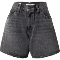 Levi's Jean 'High Baggy Short' noir denim