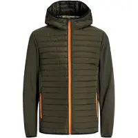 Jack & Jones Veste mi-saison 'JJEMulti' vert foncé