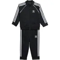 Adidas Originals Survêtement 'Adicolor' noir / blanc
