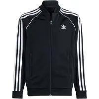 Adidas Originals Veste de survêtement 'Adicolor' noir / blanc