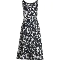 Vera Mont Robe noir / blanc