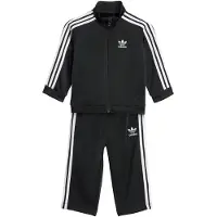 Adidas Originals Survêtement 'Adicolor Firebird' noir / blanc