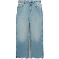 Mango Jupe 'Amaia' bleu denim