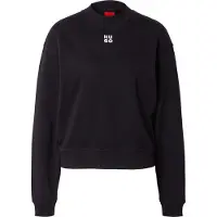 HUGO Sweat-shirt 'Daxandria' noir / blanc