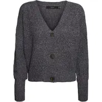 Vero Moda Cardigan 'VMLea' gris foncé