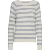 Vero Moda Pull-over 'Doffy' beige / gris