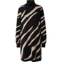 Object Robes en maille 'Ray' beige / noir