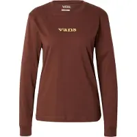 Vans T-shirt 'VITALITY FIELDS' chocolat / jaune / blanc cassé