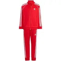 Adidas Originals Survêtement 'Adicolor' rouge / blanc
