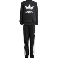 Adidas Originals Survêtement 'Adicolor' noir / blanc