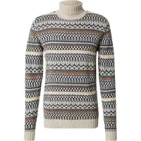 Blend Pull-over beige / camel / bleu marine