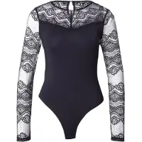 Pieces Shirtbody 'SINNA' noir