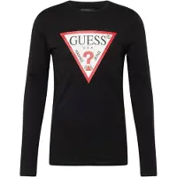 GUESS T-Shirt rouge / noir / blanc