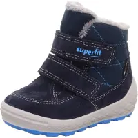 Superfit Bottes 'Stiefel Jungen 1-106314-8000 Leder-Mix in blau' bleu