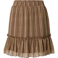 Vila Jupe 'NORA' marron / noisette