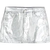 Bershka Jupe argent