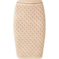 GUESS Jupe 'LISE' umbra / cappuccino