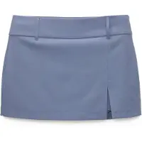 Pull&Bear Jupe bleu-gris
