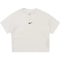 Nike T-Shirt 'ESSNTL' noir / blanc cassé