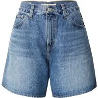 Levi's Jean 'High Rise Baggy Shorts' bleu denim