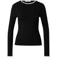EDITED The Label T-shirt 'Ginger' noir / blanc