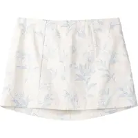 Bershka Jupe écru / bleu clair