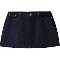 Bershka Jupe bleu marine