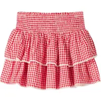 Bershka Jupe rouge / blanc