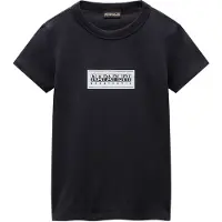 Napapijri T-Shirt 'K S-CHAMOIS' noir / blanc