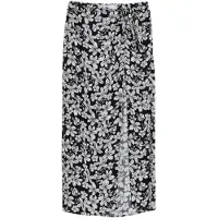 Bershka Jupe noir / blanc cassé