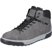 Rieker Bottines à lacets gris / noir