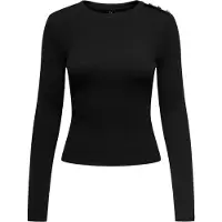 ONLY T-shirt 'ONLCHECKIE' noir